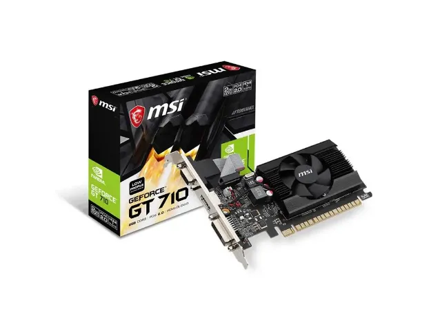 imagem de Placa de Video Msi Geforce Gt 710 2gd3 Lp 2gb Ddr3 64 Bits - 912-V809-4415