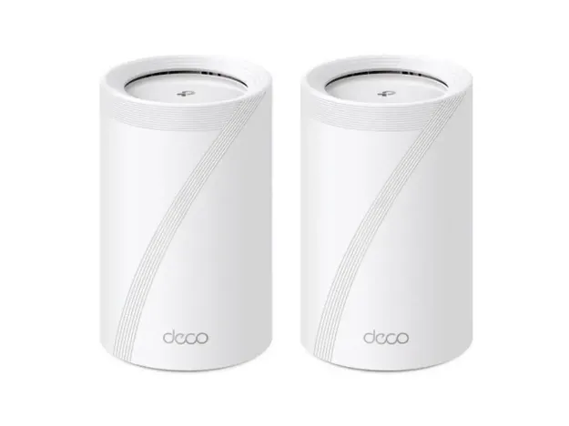 imagem de Kit 2 Roteadores Mesh Wi-Fi 7 2.5g Tri-Band Be11000 Decobe65 - Tpn0467