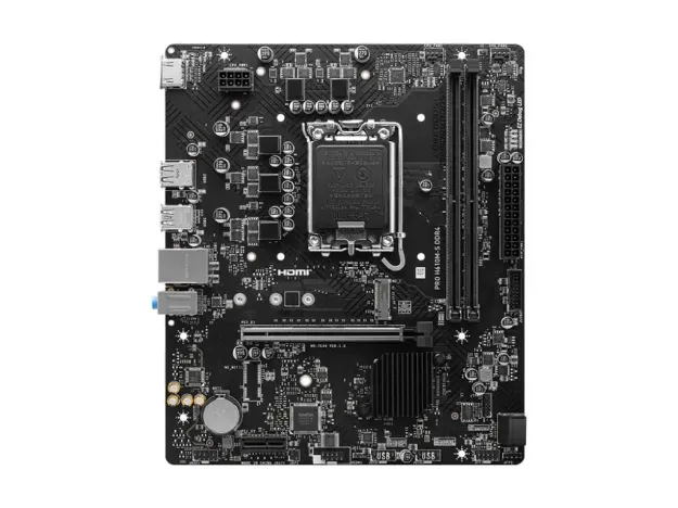imagem de Placa Mae Msi Intel Lga (1700) Ddr4 Micro Atx -Pro H610m-S