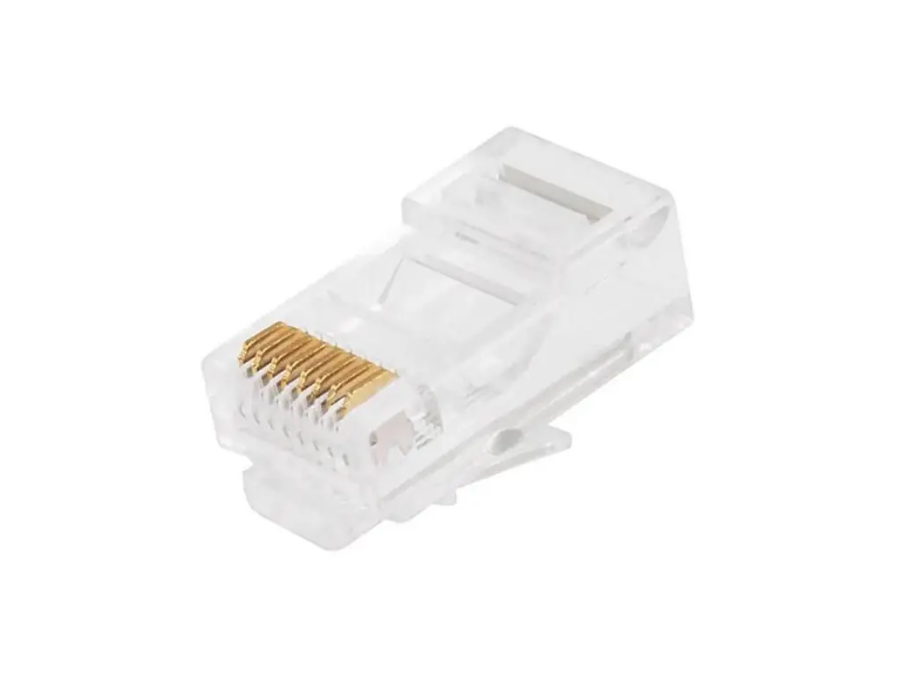 imagem de Conector Rj45 Macho Cat5e para Cabo Solido e Flexivel (Pct 500 Plugs) - Sohoplus - 35050290