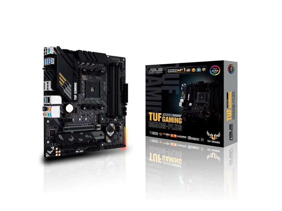 imagem de Placa Mae Asus Amd (Am4) Ddr4 Micro Atx - Tuf Gaming B550m-Plus