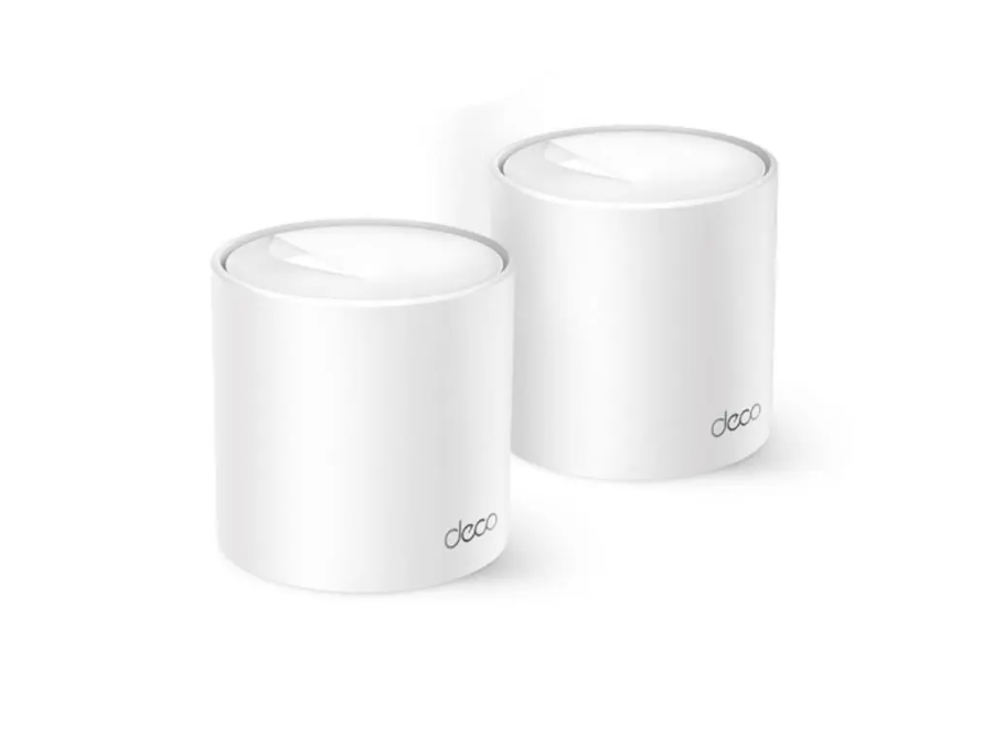 imagem de Kit 2 Roteadores Mesh Wi-Fi 6 Gigabit Dual-Band Ax1500 Deco X10 Local - Mtp0042