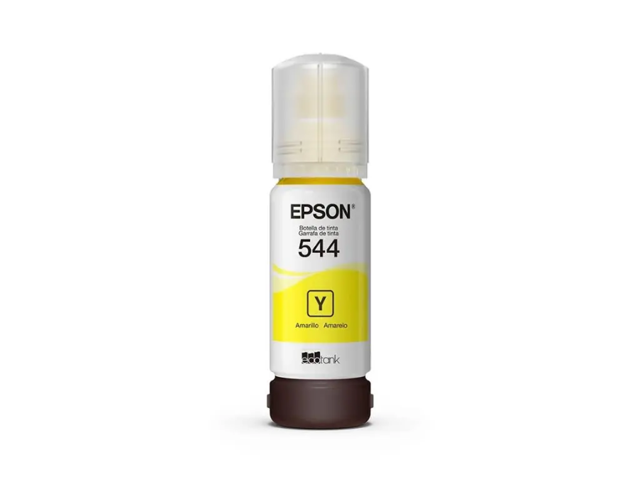 imagem de Garrafa de Tinta Epson 544 Amarelo 65ml - T544422-Br
