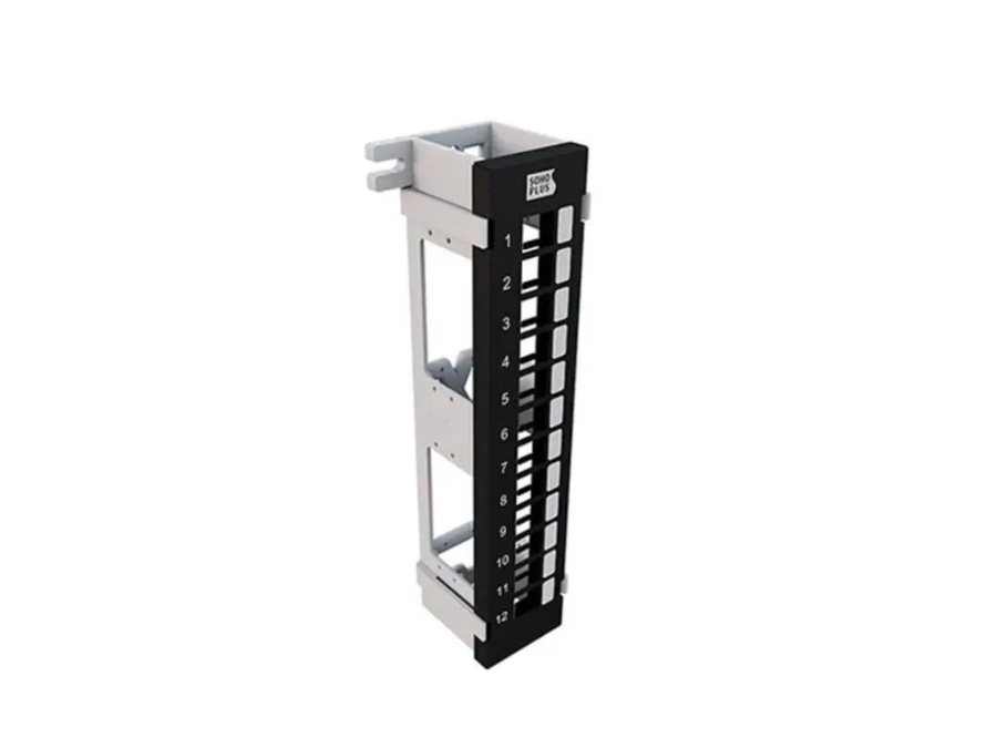 imagem de Patch Panel Descarregado 12p de Parede Sohoplus