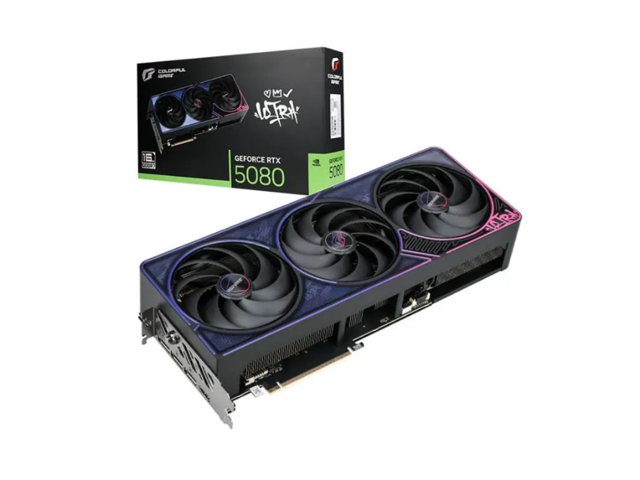 imagem de Placa de Video Colorful Igame Geforce Rtx 5080 Ultra Oc 16gb-V - 212600000103