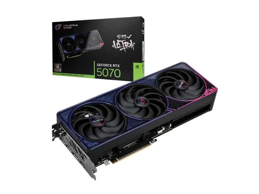 imagem de Placa de Video Colorful Igame Geforce Rtx 5070 Ultra Oc 12gb-V - 212600000083
