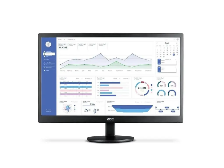 imagem de Monitor Aoc 18,5" Led Hd 60hz 5ms Hdmi Vga - E970swhnl