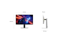 imagem de Monitor Samsung Gamer 27" Odyssey Oled G6 Qhd 500hz 0,03ms Ajuste Altura e Rotação Hdmi Dp Usb - Ls27fg602slxzd