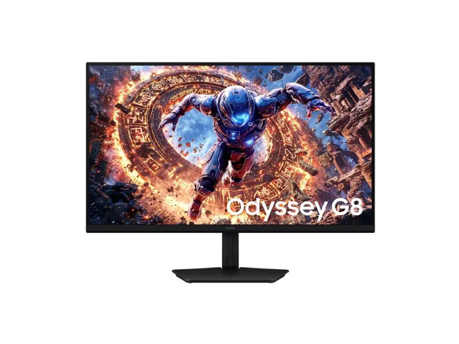 imagem de Monitor Samsung Gamer 32" Odyssey G8 Dual Mode 6k 165hz 1ms Ajuste Altura e Rotação Hdmi Dp Usb - Ls32hg802esxzd