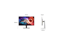 imagem de Monitor Samsung Gamer 32" Odyssey Oeld 4k G8 240hz 0,03ms Ajuste Altura e Rotação Hdmi Dp Usb - Ls32hg802slxzd